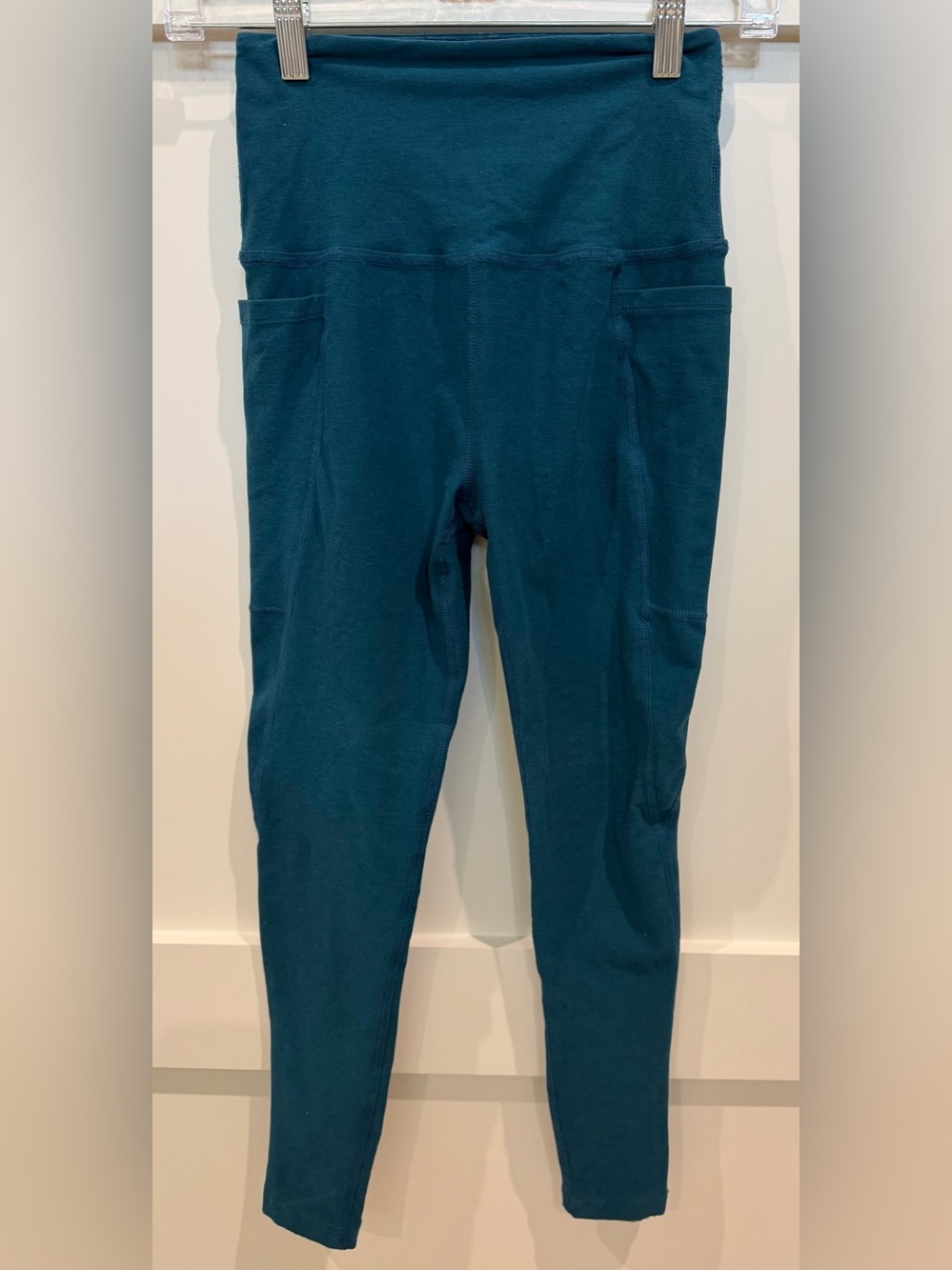 Beyond Yoga High-Waisted Teal Green Leggings – Women’s Small